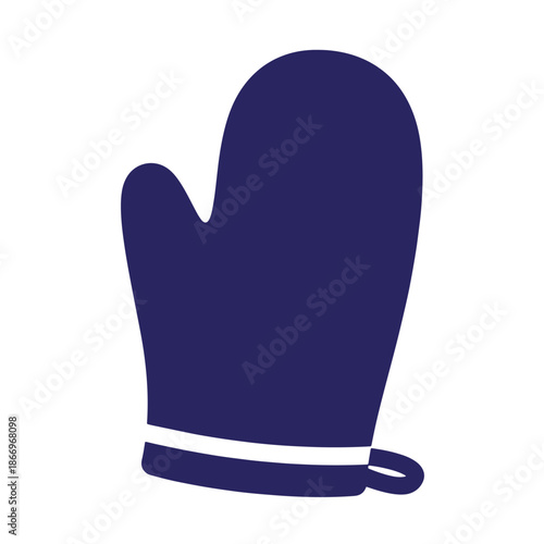 Oven glove for heat protection while cooking and baking in the kitchen