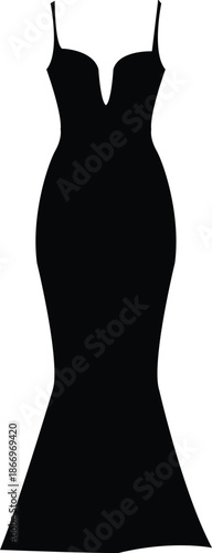 dress body con maxi midi cad flat lay garment design clothing technical drawing cads fashion design dresses apparel outline v neck drape trending vector designer  women illustration  mock up trend