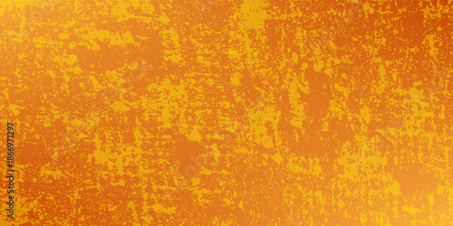 Abstract design yellow orange vector with texture and distressed vintage grunge elegant art