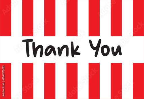 thank you template icon vector design clean no shape retro background