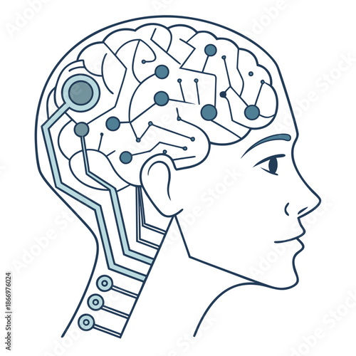 Artificial intelligence and human brain