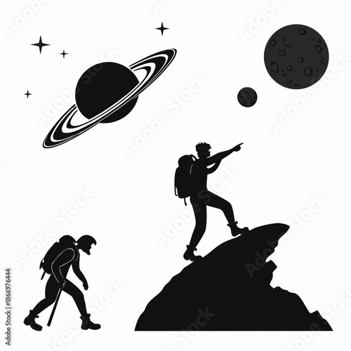 Adventurers in space