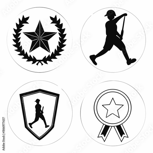 Military and honor badges