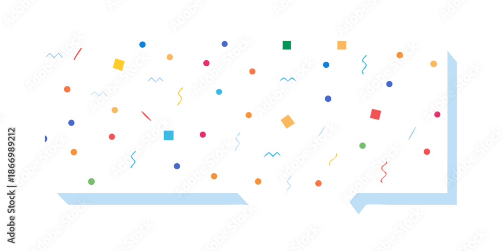 Fototapeta premium Abstract shapes and colors