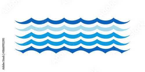 Abstract waves illustration