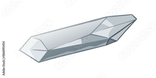 Geometric crystal illustration