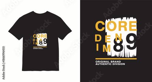 Varsity style vector t shirt design 