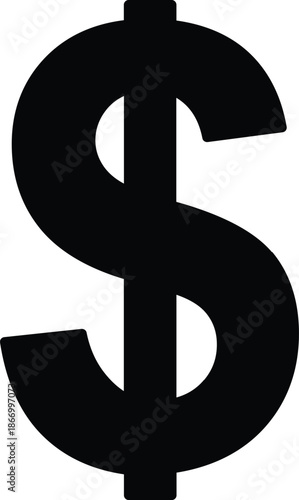 Dollar Currency Icon – Money Symbol Vector