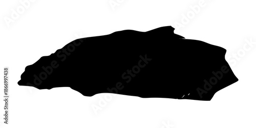 Silhouette of a geographical region