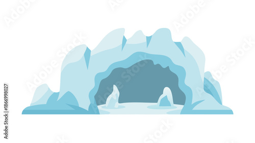 Illustration of an iceberg