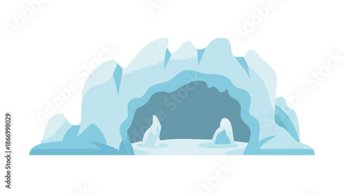 Illustration of an iceberg