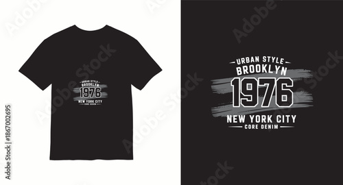Varsity style vector t shirt design 