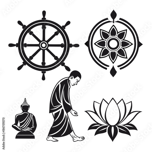 Symbolic representations of buddhism