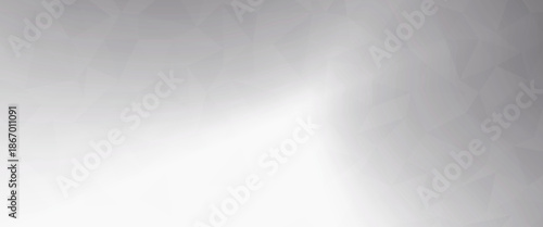 Light Silver, Gray vector polygon abstract template. Triangular geometric sample with gradient.  A completely new template for your business design.