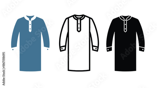 Traditional Middle Eastern clothing designs for men