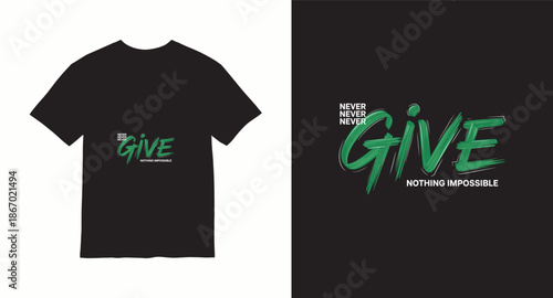 Typography vector t shirt design concept  