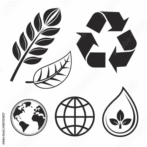 Sustainability icons