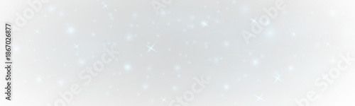 Blue glitter dust sparkles with shimmer, twinkle, glowing particles across glowing bokeh. Sparks, stardust particles, luminous highlights, flare create magical festive light. PNG vector illustration.