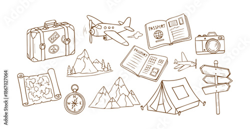 Astronaut Exploring Alien Planet with Futuristic Spaceship, Sci-Fi Vector Illustration