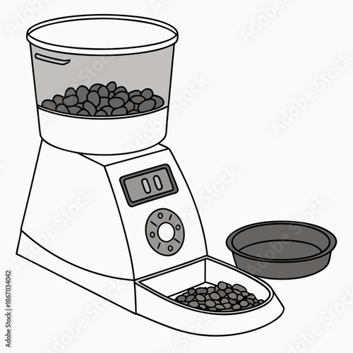 Electric coffee grinder