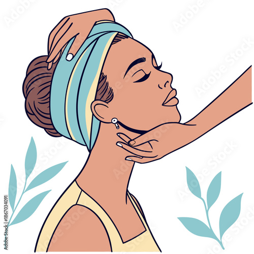 Self-care illustration