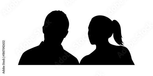 Silhouette of a couple