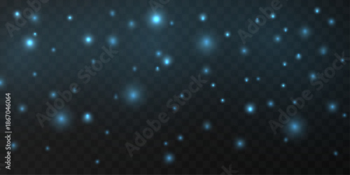 Blue dust shimmer spreads subtly, shaping a refined luminous texture. Minimal sparkles enhance clarity and depth. Perfect for modern abstract designs.vector