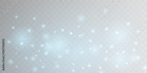 Blue dust particles drift gently, forming a cool luminous mist. Soft shimmering accents add depth and calm elegance. Ideal for abstract atmospheric visuals.vector