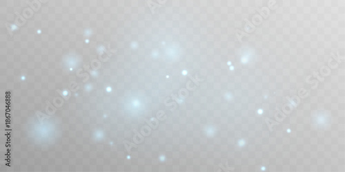 Fine blue dust sparkles drift calmly, shaping a soft glowing atmosphere. Gentle motion enhances balance and modern elegance. Perfect for contemporary abstract compositions.vector