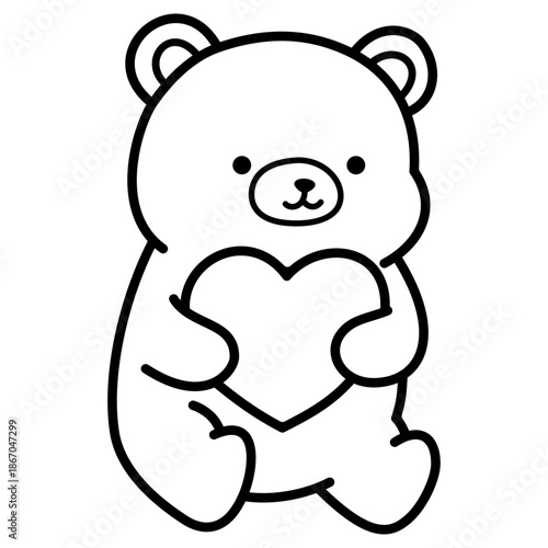 Teddy Bear with Heart 