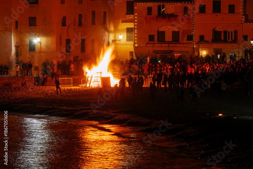 Camogli Liguria New Year's Eve 2025 December