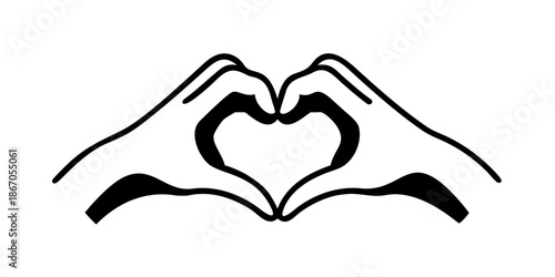 Hands forming a heart