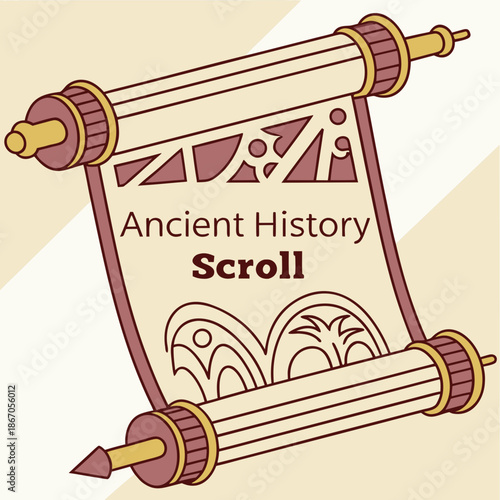 Ancient history scroll