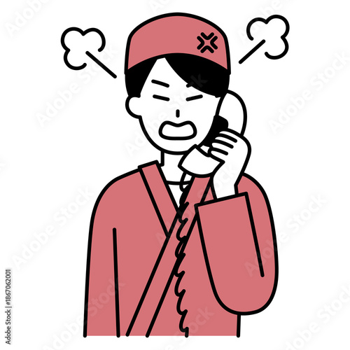 電話応対で怒る和食屋の女性店員