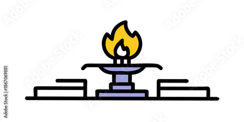 Traditional oil lamp