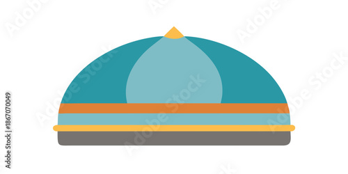 Traditional cap illustration