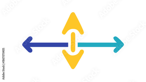 Arrows in multiple directions