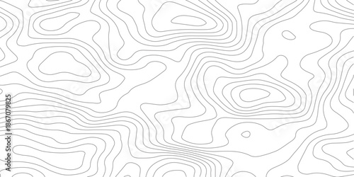 Topography background. Vector banner. Topography map background. Vector geographic contour map. Background of the topographic map. Topographic map lines, contour background.