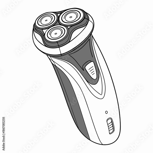 Cordless Electric Shaver for Men's Grooming
