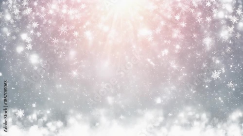 白いキラキラの光の背景