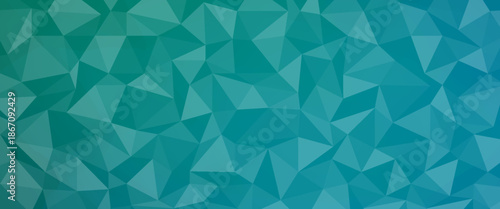 Dark Blue, Green vector blurry triangle texture. Triangular geometric sample with gradient.  Triangular pattern for your business design.