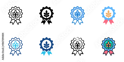 Food safety icons set multiple style collection. Editable stroke 
