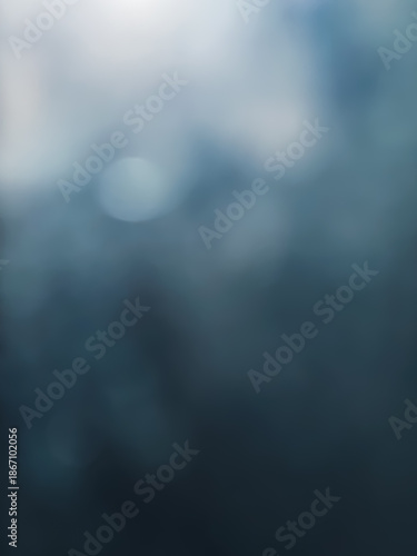 Soft Blue Abstract Background with Subtle Light Effects for Design
