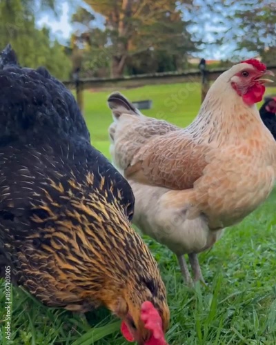 free range chickens