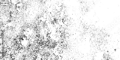 Grunge overlay black and white illustrations for urban designs. Scratched grunge urban background texture vector. Rough distressed grunge abstract background with dust dirt and scratches design.