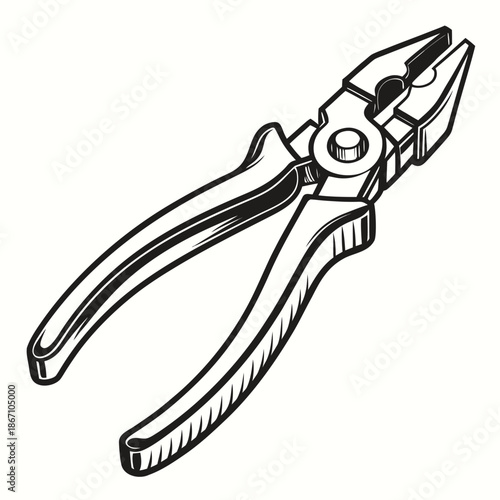 Professional Metal Pliers Tool for Handyman Work