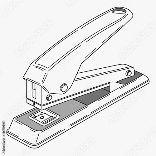 Durable Metal Stapler for Office and School Use