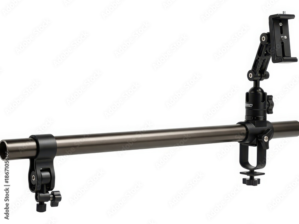 Naklejka premium Adjustable camera mounting arm