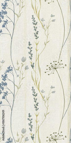 abstract background with flowers