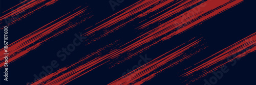 Halftone dots red and blue color pattern gradient grunge texture background. Dot pop art comic sport style vector illustration. modern background